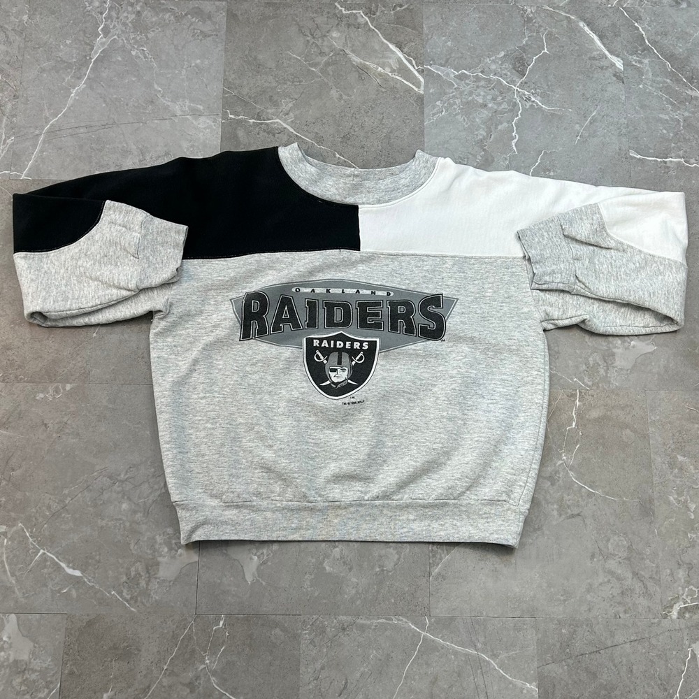 90s Vintage Oakland Raiders Sweatshirt Mens Small Pullover Crewneck Los Angeles